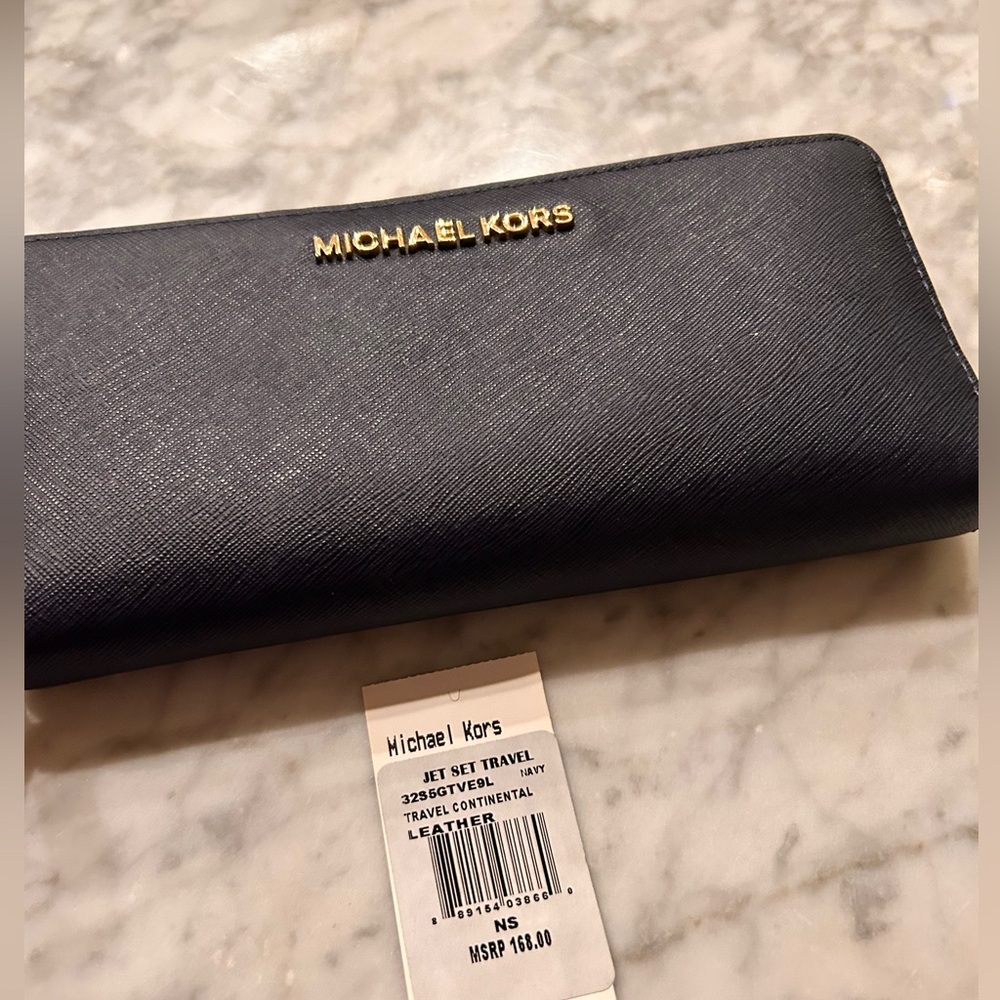 Michael Kors Corner Frame Dillon EW Satchel - Denim